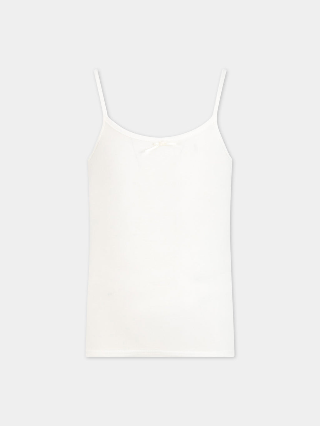 Ivory tank top for girl